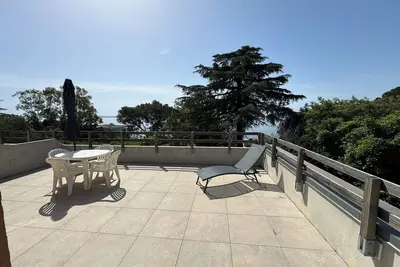Image de Studio terrasse vue mer