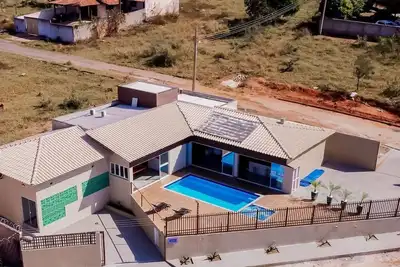 Image de Casa à beira do Lago Corumbá, uma vista incrível