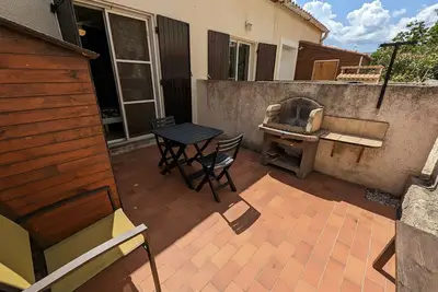 Image de Villa T2 cosy, 40m², 4 pers, proche plage, 2 terrasses, tout équipé, calme et commerces à proximité