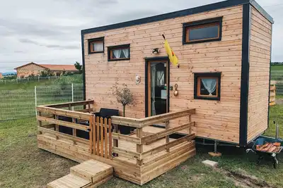 Image de Tiny house en immersion a la ferme