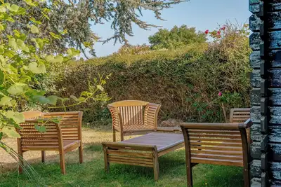 Maison de vacances 'Maison Chaleureuse Cancale' avec terrasse privée et jardin privé