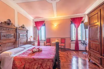 Chambre 'Camera Rossa' avec Terrasse partagée et Wi-Fi