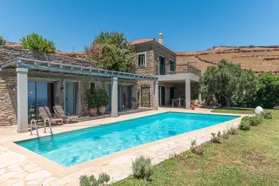 Image de Maison de vacances 'Villa Oliva - Majestic Views' avec piscine privée, terrasse privée et Wi-Fi