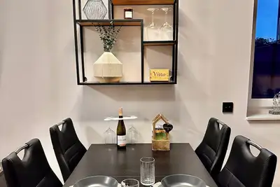 Image de Modern central apartment in Kleve - 2min. Footpath to the town - Baby crib