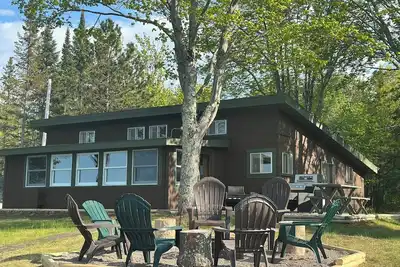 Image de Cozy, rustic lake home - Nelson Lake, Hayward, Wi.