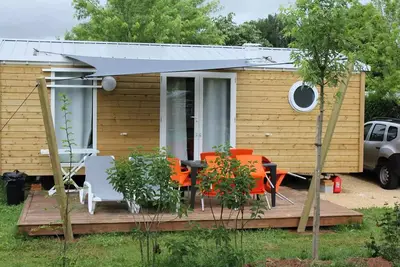 Image de Mobil Home Bois 4/6p- Climatise 4 à 6 personnes - 4 pers. inclus dans le tarif
