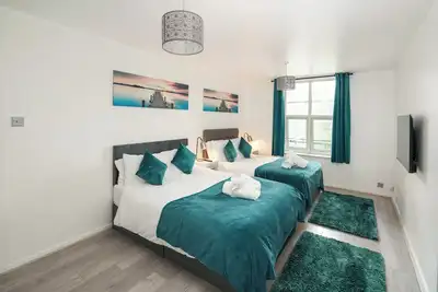 Image de Stylish apartment with Wifi, modern decor and easy access to Central London