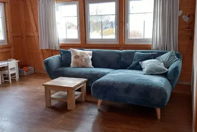 Vacation home Kälberstall, 107 sqm, 3 bedrooms, 1 living/sleeping area, max. for 9 persons