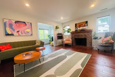 Funky and cozy home! A little bit of everything for everyone.