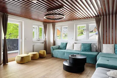 Image de Appartement \"Lorena's Bollenhut\" avec vue sur les montagnes, jardin partagé et Wi-Fi