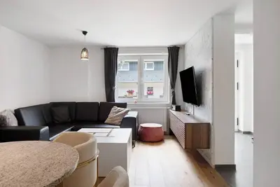 Image de Appartement 'Selinas Und Gentjanas Kuckucksnest' avec vue sur montagne, jardin partagé et Wi-Fi