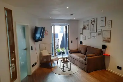 Image de 4*** Dtv ground floor 2 room apartment 43 sqm, private terrace, west beach, renovated
