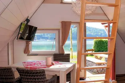 Image de Swedish houses in the Nordic Holiday Park Sorpesee