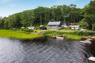 Image de Maison en bord de mer à örby avec sauna