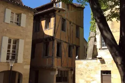 Image de Belle maison de ville médiévale, vieille ville de Bergerac