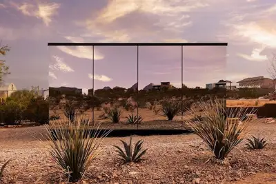 Ghost House — Big Bend's First Mirror Cabin