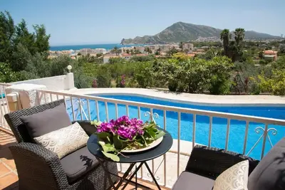 Image de Villa 'Samar Altea Grupo Terra De Mar' avec vue sur la mer, Wi-Fi et climatisation