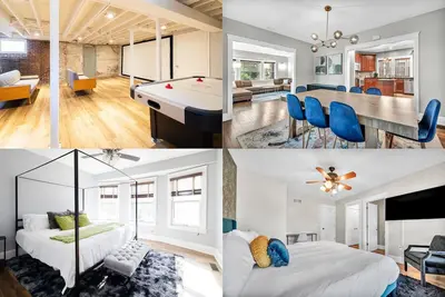 Image de Luxurious 9 Br Movie Theater Duplex Near Cwru!