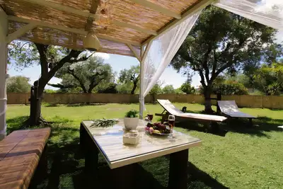 Image de Maison de vacances 'Hacienda' avec terrasse privée, Wi-Fi et climatisation