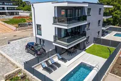 Image de Bel appartement de 3 chambres à Krk