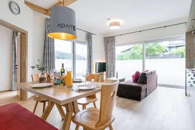 Image de Appartement avec sauna privé et terrasse