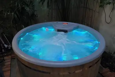 Image de Maison typiquement bordelaise en centre ville avec jacuzzi