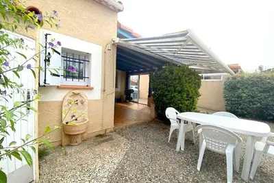 Image de Villa familiale proche plage avec jardin et terrasse, 6 personnes, Wifi, parking inclus
