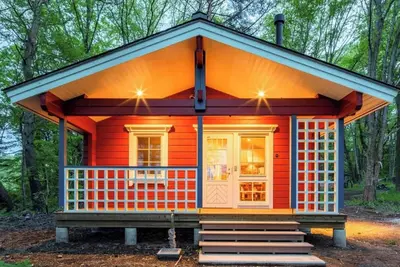 Image de Clover Room only Free light meals included  Compact and functional authentic log house / Agatsumagun Gunma