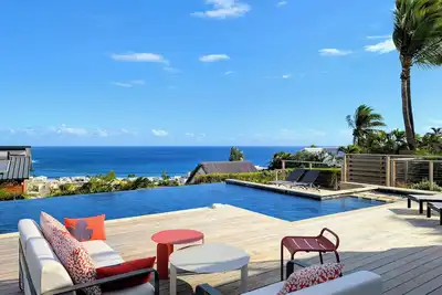 Image de Luxueuse Villa Calypso - Piscine et vue mer à Saint Gilles les Bains