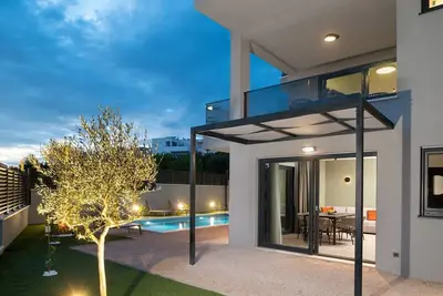 Image de Luxury Villa David 2 heated pool 38m2 bbq Seaview