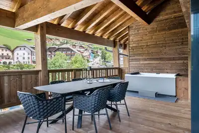 Image de Villa Sofia Appartement \"I\" avec vue sur les montagnes, terrasse privée et Wi-Fi
