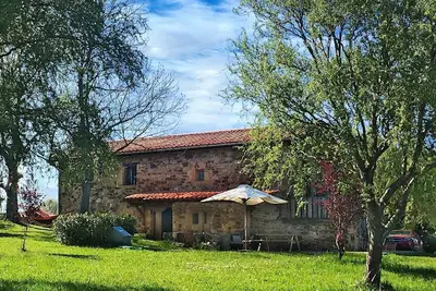 Image de Maison de campagne \"La Casa Del Chileno\" avec vue sur mer, terrasse privée et jardin privé