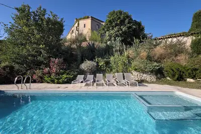 Image de Maison de campagne \"Casa Espigol\" avec vue sur les montagnes, piscine privée et Wi-Fi