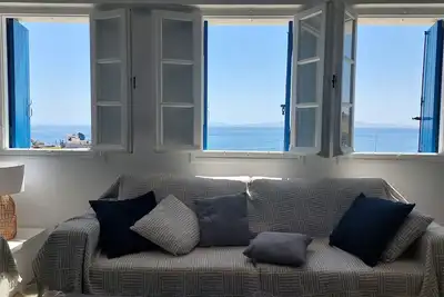 Image de Cycladic house with amazing sea view, 5 minutes from city center