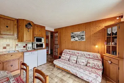 Studio 4/5 pers. avec terrasse, parking à Combloux