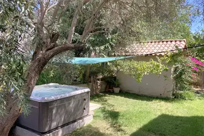 Image de Maison de vacances avec jardin, barbecue, jacuzzi