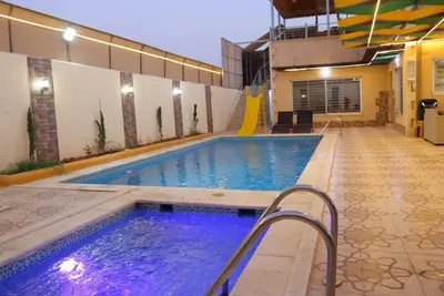 Image de Sendebad chalet 3 bedroom with two swimming pool in Deaad sea