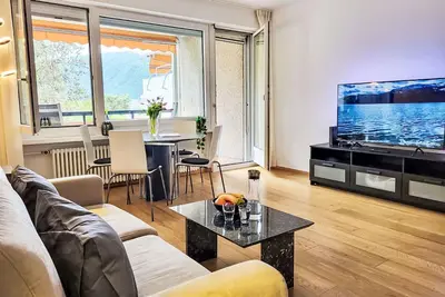 Image de Agréable appartement avec climatisation, piscine, Wifi, Tv, balcon, vue panoramique et parking