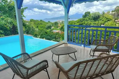 Image de T3 piscine privée- Cannelle Terrasses de la wallon