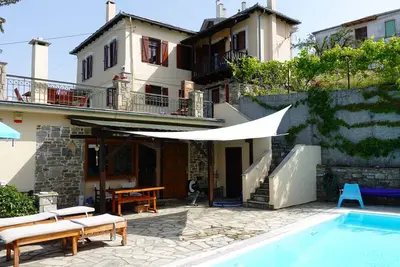 Image de Vacation home in Zagora, 500 m above the sea with great views and private pool