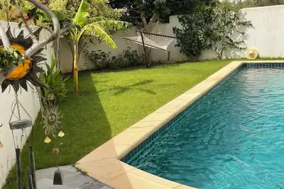 Image de Beach view villa in tranquil Hammamet Ac, pool, 15min walk to the beach