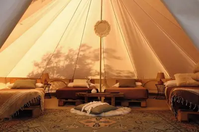 Image de Glamping Bell Tent for 4 | Family, Donkeys & Olive Grove, Calabria