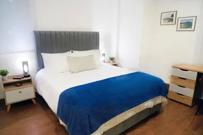 Image de Cozy 1-bedroom apartment in gorgeous Bogotá with fitness room and pool.