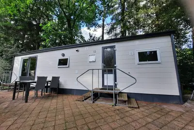 Image de Comfortable Chalet for 6 Persons With Sunny Garden in Car-free Section of the Park