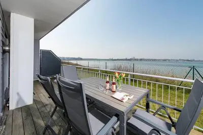Image de Maison en bord de mer à Olpenitz avec vue sur la mer