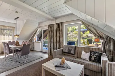 Image de Appartement 'Typ 5' avec jardin partagé, balcon et Wi-Fi