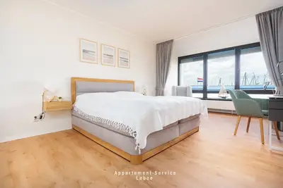 Image de Hafenkino apartment with fantastic harbor view