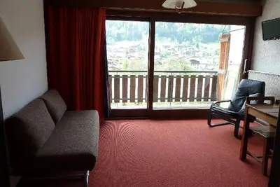 Image de Appartement 2 pièces avec balcon, parking et Wifi à 500m du centre - Morzine