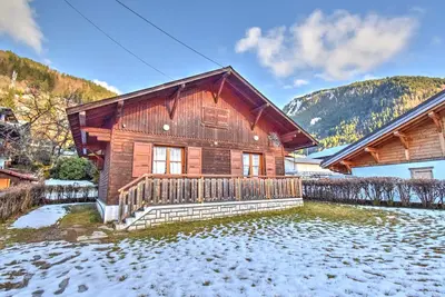 Image de Chalet individuel unique proche du centre de Morzine avec jardin privé et WiFi, pour 5 pers.