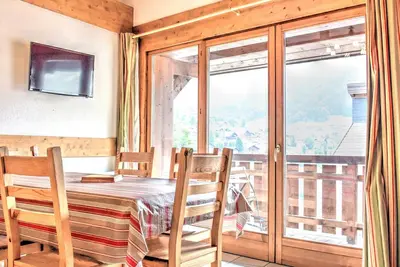 Image de Appartement 2 chambres au centre de Morzine avec balcon et Wifi